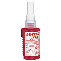 Loctite 5776 mittelfeste Gewindedichtung für Gas- und Wasserrohre, Inhalt: 50 ml, Akkordionflasche