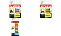 STABILO Textmarker BOSS MINI, 3er Karton-Etui (55500656)