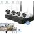 NIVIAN KIT CCTV WIFI EXTERIOR 4 CAMARAS EXTERIOR + HHDD 1TB (10 CANALES)