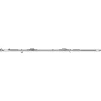 Produktbild zu ROTO NT/NX Rundbogen-Bauteil senkrecht L=1020 mm 1V/1E-Zapfen silber