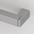Produktbild zu Maniglia Alkos LA 736 mm , larghezza 751 mm, alluminio anodizzato naturale