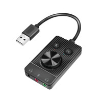 LogiLink USB Audio Adapter m. Lautstärkeregler