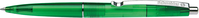 Kugelschreiber K 20 Icy Colours, M, grün, Schaftfarbe: grün transparent
