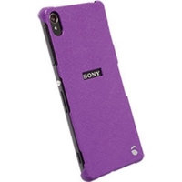 Krusell Malmö Texture Cover für Sony Xperia Z3, Xperia Z3 Dual - Violett