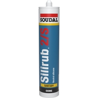 SILICONE BLANC - 300 ML - SILIRUB NS - SOUDAL