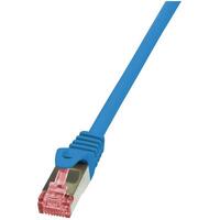 LogiLink Patchkabel CAT6 S/FTP AWG27 PIMF 10,00m blau