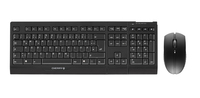 CHERRY B.UNLIMITED AES Tastatur RF Wireless QWERTZ Deutsch Schwarz