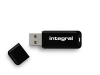 Integral 64GB USB3.0 DRIVE NEON BLACK UP TO R-100 W-30 MBS USB flash drive USB Type-A 3.2 Gen 1 (3.1 Gen 1)