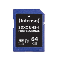 Intenso 64GB SDHC UHS-I Class 10