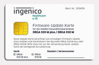 Ingenico FIRMWARE-UPDATE CARD Bianco