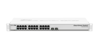 Mikrotik CSS326-24G-2S+RM switch di rete Gestito Gigabit Ethernet (10/100/1000) Supporto Power over Ethernet (PoE) 1U Bianco