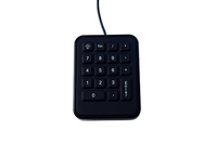 iKey IK-18-USB klawiatura numeryczna Uniwersalne Czarny