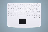 Active Key AK-4450-GUVS-W/GE tastiera USB QWERTZ Tedesco Bianco