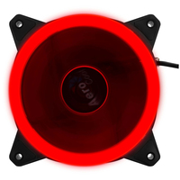 Aerocool Rev Red Carcasa del ordenador Ventilador 12 cm Negro