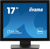 iiyama ProLite T1732MSC-B1SAG Monitor PC 43,2 cm (17") 1280 x 1024 Pixel Full HD LED Touch screen Da tavolo Nero