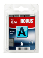 Novus A Typ 53/6 Pack d'agrafes 2000 agrafes