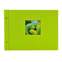 Goldbuch Bella Vista álbum de foto y protector Verde 40 hojas Encuadernación de tapa dura