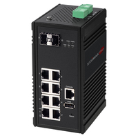 Edimax IGS-5208 netwerk-switch Managed Gigabit Ethernet (10/100/1000) Zwart