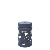 LEONARDO Lunchbox in Giro Blau Rund Behälter 0,73 l Blau, Transparent 1 Stück(e)
