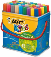 BIC Kids Visacolor XL Filzstift Fettdruck Mehrfarben 48 Stück(e)