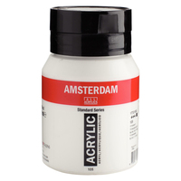Amsterdam 17721052 acrielverf 500 ml Wit Fles