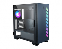 MSI MAG VAMPIRIC 300R PACIFIC BLUE Mid Tower Gaming Computer Case '1x 120mm ARGB Fan, USB Type-C, Tempered Glass, Center, E-ATX, ATX, mATX, mini-ITX'