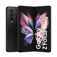 Samsung Galaxy Z Fold3 5G SM-F926B 19,3 cm (7.6") Kettős SIM Android 11 USB C-típus 12 GB 512 GB 4400 mAh Fekete