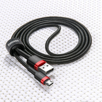 Baseus Cafule USB kábel 3 M USB 2.0 USB A Micro-USB A Fekete