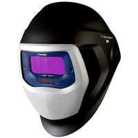 3M 501805 Schweißmaske/-Helm Welding helmet with auto-darkening filter Schwarz, Grau