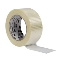 3M 89542550 duct tape Geschikt voor gebruik binnen 50 m Met glasvezel versterkt polypropyleen Transparant