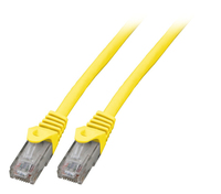 EFB Elektronik K8110GE.0,5 Netzwerkkabel Gelb 0,5 m Cat5e U/UTP (UTP)