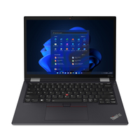 Lenovo ThinkPad X13 Yoga Gen 3 Intel® Core™ i7 i7-1255U Ibrido (2 in 1) 33,8 cm (13.3") Touch screen WUXGA 16 GB LPDDR4x-SDRAM 512 GB SSD Wi-Fi 6E (802.11ax) Windows 11 Pro Nero