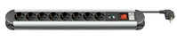 Goobay 93002 Spannungsschutz Schwarz 8 AC-Ausgänge 230 V 1,4 m