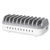 Manhattan USB-C laadstation met 10 poorten, USB-C-uitgang: 10 × 20 W, maximaal vermogen 200 W, netvoeding, inclusief US/EU/UK-adapters