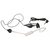 Motorola 00641 headphones/headset Wired Ear-hook Black, Transparent
