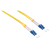 LogiLink FP0LC20 fibre optic cable 20 m 2x LC OS2 Yellow