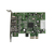 StarTech.com 3-poort 2b 1a Low Profile 1394 PCI Express FireWire Adapterkaart