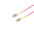 S-Conn 77922/4 Glasvezel kabel 1 m LC OM4 Violet