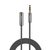 Lindy 35326 cable de audio 0,5 m 3,5mm Antracita