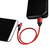 LogiLink CU0150 USB cable 1 m USB 2.0 USB A Micro-USB B Black, Red