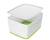 Leitz 52161054 Boîte de rangement Rectangulaire Synthétique ABS Vert, Blanc