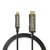 Nedis CCBG6410BK500 tussenstuk voor kabels USB-C HDMI Zwart