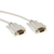 ACT Serial printercable 9-pin D-sub female - 9-pin D-sub female 1.8 m cable de serie Marfil 1,8 m