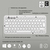 Logitech Pebble Keys 2 K380s toetsenbord RF-draadloos + Bluetooth QWERTY US International Wit