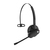 Yealink WH63 Portable Teams Headset Vezeték nélküli Fülre akasztható, Fejpánt, Nyakpánt Iroda/telefonos ügyfélközpont Dokkoló Fekete