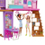 Barbie Casa di Malibu (106 cm) playset casa delle bambole con 2 piani, 6 stanze, ascensore altalena e più di 30 pezzi, Giocattolo per Bambini 3+ Anni