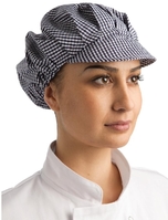 Whites Damen Schildmütze blau weiß kleinkariert Waschbar - Material: