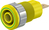 4 mm Sicherheitsbuchse grün/gelb SLB4-F