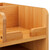 Relaxdays Schreibtisch Organizer, 2 Schubladen, 5 Fächer, HxBxT: 26,5 x 33 x 24 cm, Bambus-Organizer fürs Büro, natur