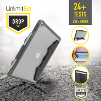 OtterBox UnlimitED Custodia per Apple iPad 10.2 (7th/8th) Grey - Pro Pack - Custodia